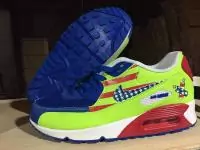 nike air max 90 gs femmes pas cher united states flag bleu vert